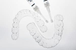 teeth whitening trays and gel